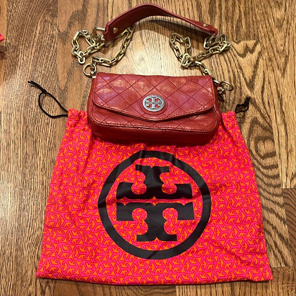 Tory Burch red small bag